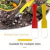 Ручной культиватор Garden Bandit — прочный, простой в использовании, V-образный вилочный наконечник для прополки и удаления почвы, 1 шт.