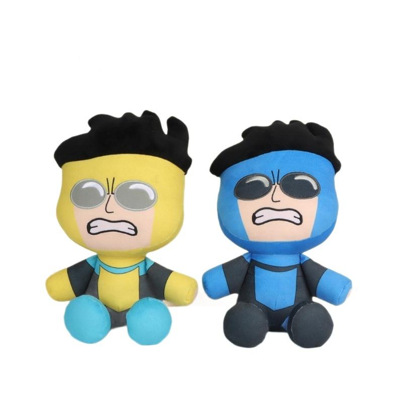 New Invincible3 Animation Mark Peripheral Doll Q Edition 23-27cm Super Soft Plush Toy Custom Size