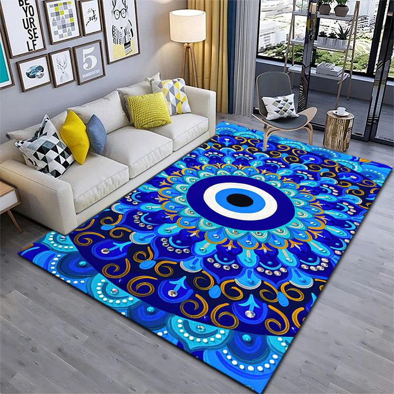 Galactic Eye Cosmic Visionary Artwork Carpet Suitable For All Seasons Printing Bathroom Mat Office Chair Cushion Dormitory Decoration
