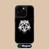 Aesthetic Pentagram Phone Case for iPhone 17 16 15 14 13 12 11 Air Pro Max Plus Matte Surface Magsafe Cover