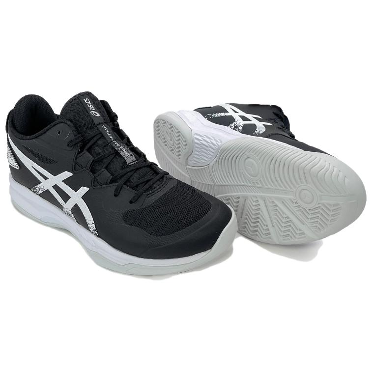 Asics Гель-Быстрое Пламя Удобные Мягкие Баскетбольные Кроссовки Унисекс Черные 1063A109-002
