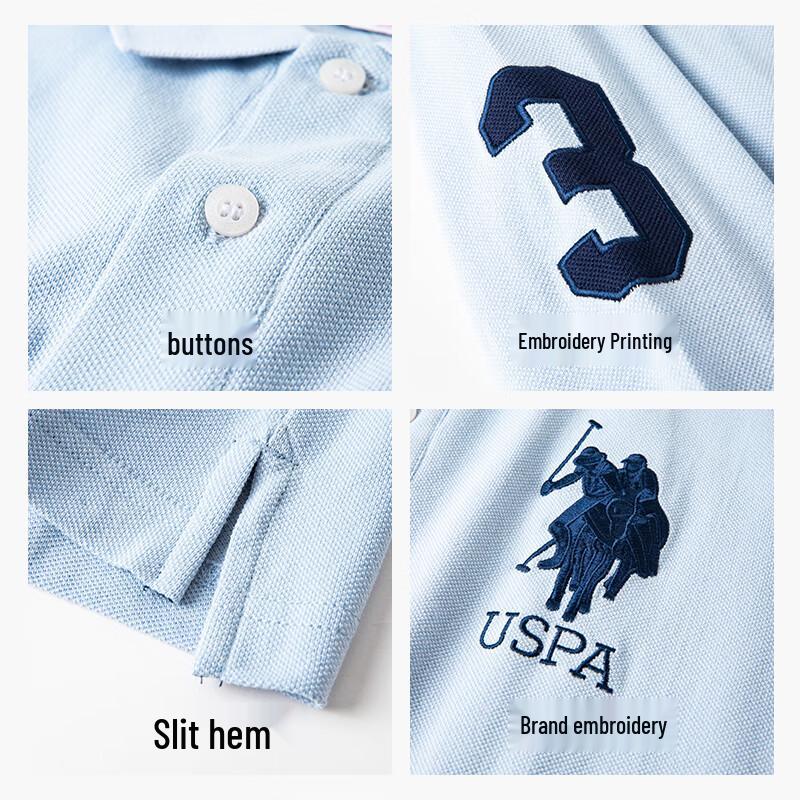 U.S. Polo Assn. Мужская рубашка поло с длинным рукавом
