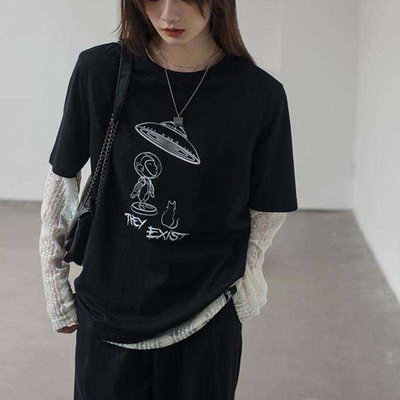 Рубашка на кружевной основе, женская летняя солнцезащитная тонкая рубашка с длинными рукавами и сетчатым верхом внутри