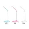 LED Table Lamp Foldable 3 Levels Dimmable USB Eye Protection Touch Adjustable Bedroom Night Light for Student Office Study ADM