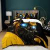 Transformers 3D Digital Printing Quilt Cover Quilt Cover Three-Piece Set