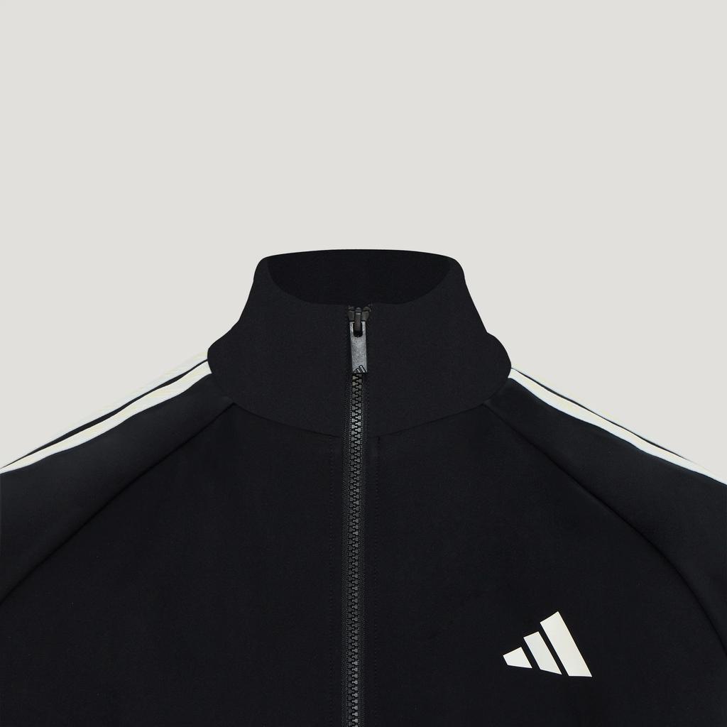 Men's Adidas Jackets Men's Black Stand Collar Moderate