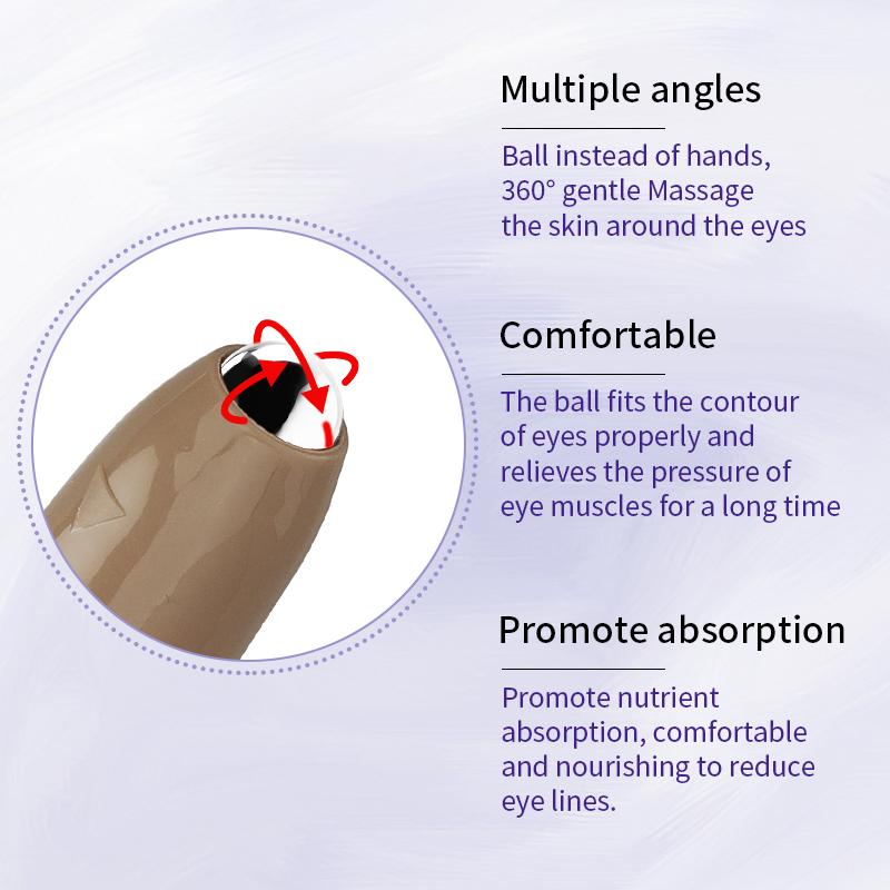 Роликовый крем для век с эффектом осветления, средство от темных кругов, средство от мешков под глазами, увлажняющая сыворотка под глазами 20 г