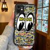 M-Moon-eyes Luxury Matte Protective Case For IPhone 16 15 14 13 12 11 Pro Max X XS MAX Protection Case