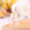 1:12 Dollhouse Miniature Round Glass Bottle Candy Jar Mini Candy Bottle Model