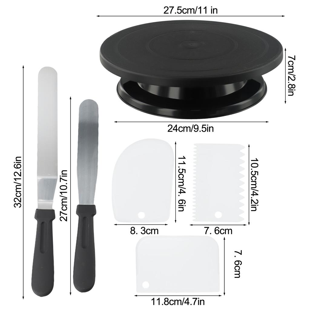 Multifunction Baking Tools Cake Decorating Set Cake Turntable Set