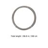 Stainless Steel Clothesline Curtain Rod Extra Long Rods Wire Kit Outdoor Scalable