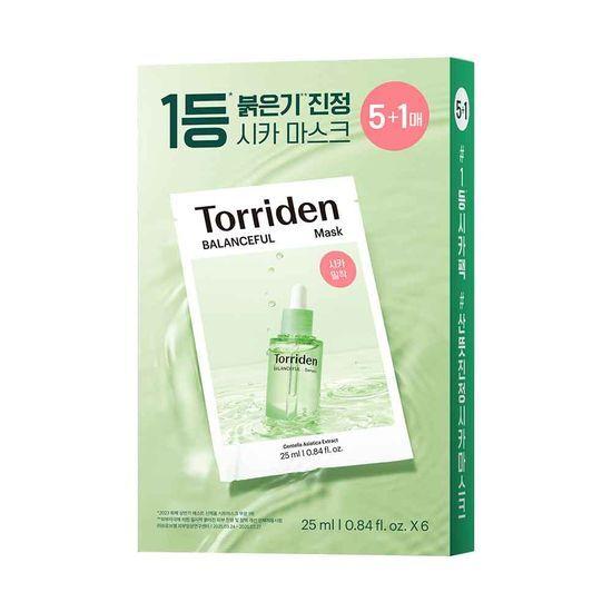 Toriden Balanced Cica Mask 5+1 Pack Promotion
