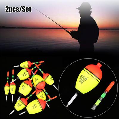2 шт. Горячий пластиковый поплавок Boia Fishing Night Float Light Stick Eva Foam