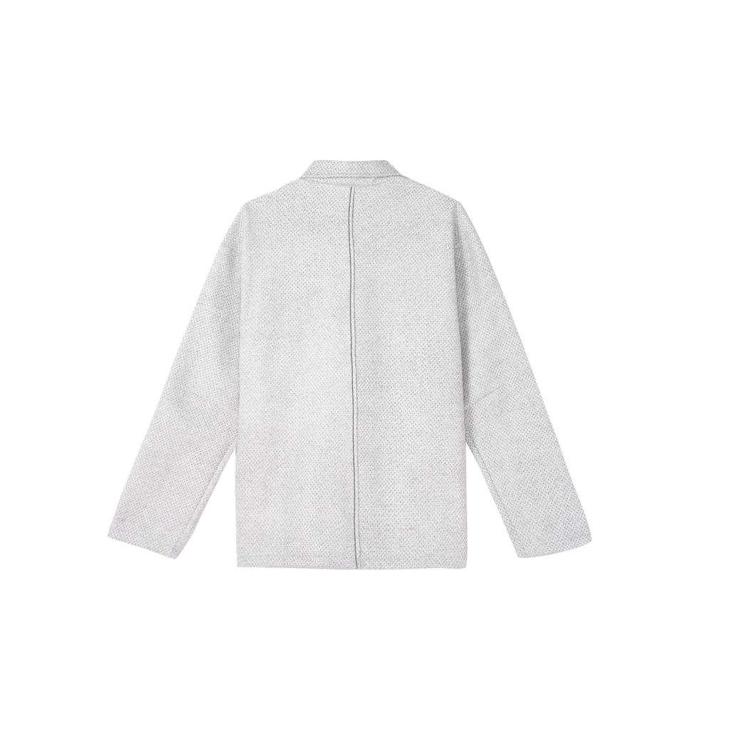 Nike Мужская однотонная рабочая одежда с воротником, светло-дымчато-серая куртка DV9993-077