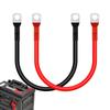 1 шт. Аккумуляторные кабели 5AWG Кабель для подключения аккумулятора Медный провод с клеммами для ИБП Инвертор Последовательно-параллельный разъем для аккумуляторов