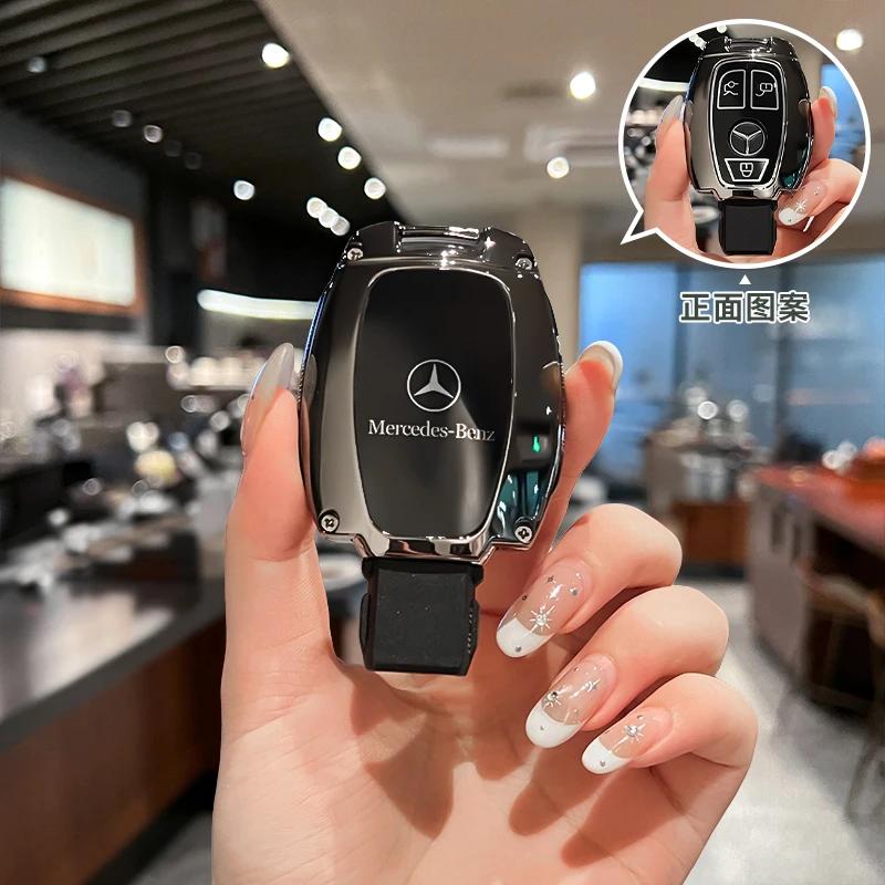 VFO1 Car Key Case Cover for Mercedes Benz A B C E G S Class GLS GLA GLK E200 E400 E63 S350 C260 C300 S400 S500 W204 W212 W176 Kering