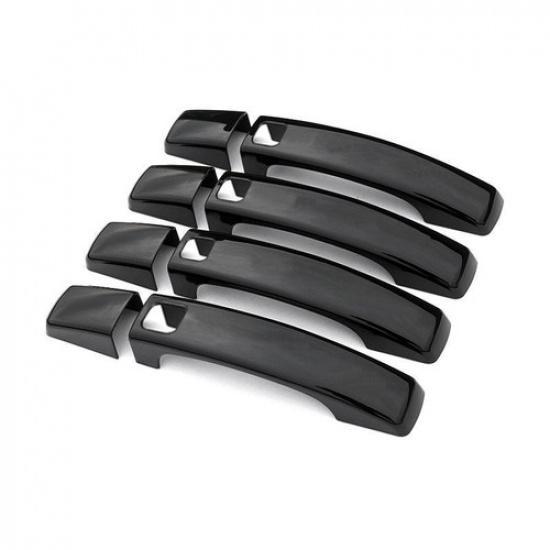 Glossy Black Door Handle Pull Cover For Land Rover Range Rover Sport Discovery 4