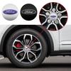 56mm 4Pcs Wheel Center Hubcap For Ford Focus Mondeo Edge Ecosport Ranger Fiesta Fusion Kuga Car Styling Logo Exterior Accessorie CVY1