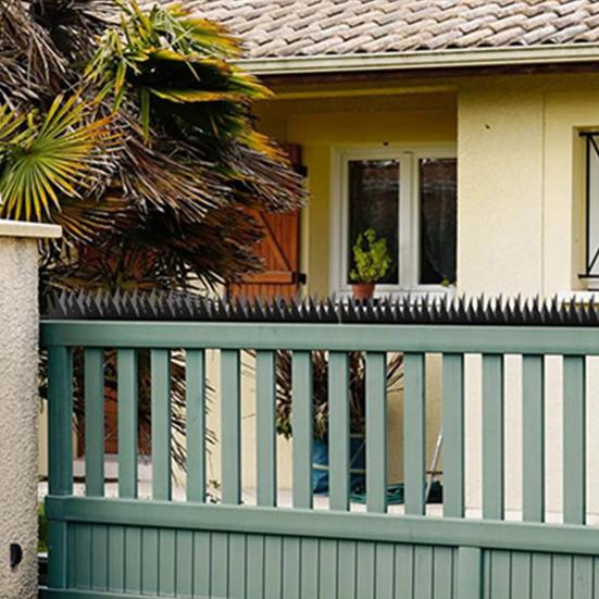 6 шт. шипов для ограждения, препятствующих перелезанию, прочные металлические шипы безопасности, отпугивающие животных шипы для заборов дома и сада, отпугивающие злоумышленников и воров