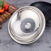 Round Pot Lids Vegetable Cover Universal Wok Lid Pot New Frying Pan Covers  Kitchen Supplies