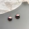 Summer Milk For Unique Cake Funny Gift Lovely Cartoon Fashion Party Drop Girl Food Jewelry Earrings