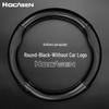 MG356 Roewe 356 D-Shaped Carbon Fiber Genuine Leather Steering Wheel Cover