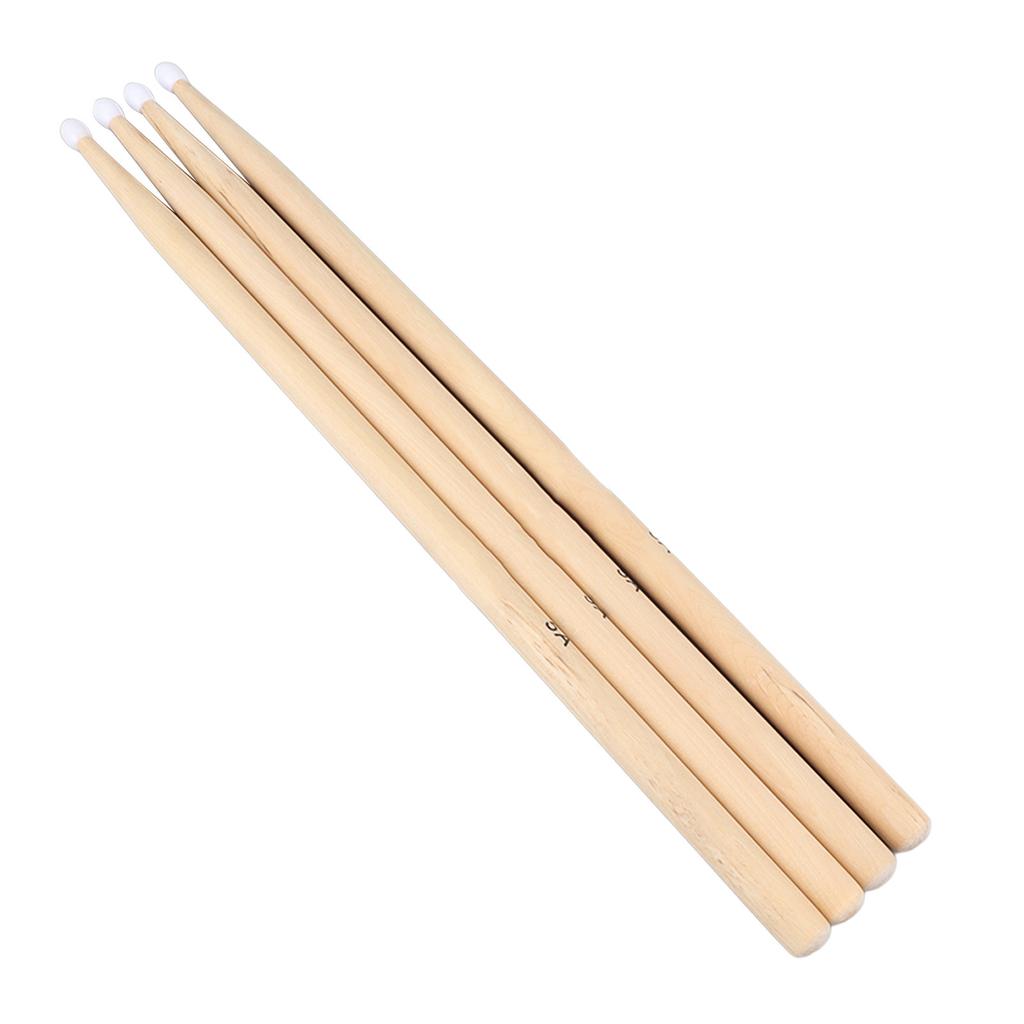 2 пары барабанных палочек из клена, многофункциональные 5A барабанные палочки для начинающих