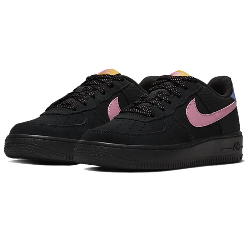Nike Air Force 1 LV8 2 Black Magic Flamingo GS Sneakers CN5710-001
