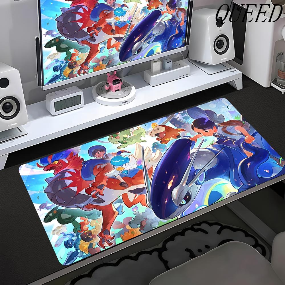 Mouse Pad Large Rubber Computer Gaming Accessories Mousepad Ppokemon Desk Mat With Locking Edge Gamer Carpet Pc Mouse Pads