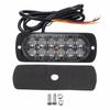 4Pcs Car Emergency Lamp Bars Flash  Red 12 Led  Flash Caution Strobe Light Bar