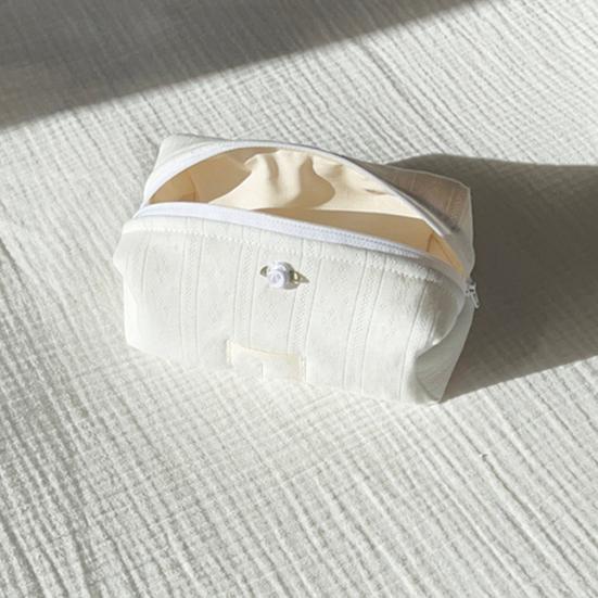 Косметичка Симпатичная косметичка Большая вместимость Застежка-молния Пылезащитная бытовая дорожная косметичка Органайзер для всякой всячины