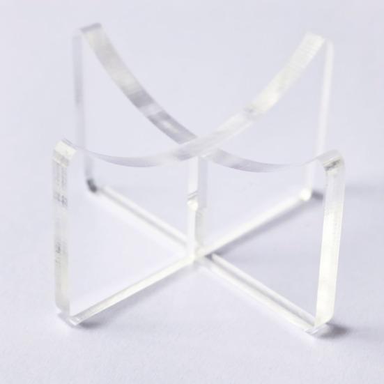 1/4Pcs Acrylic Ball Display Stand High Stability Strong Load-bearing Transparent Football Basketball Ball Display Holder Storage Rack