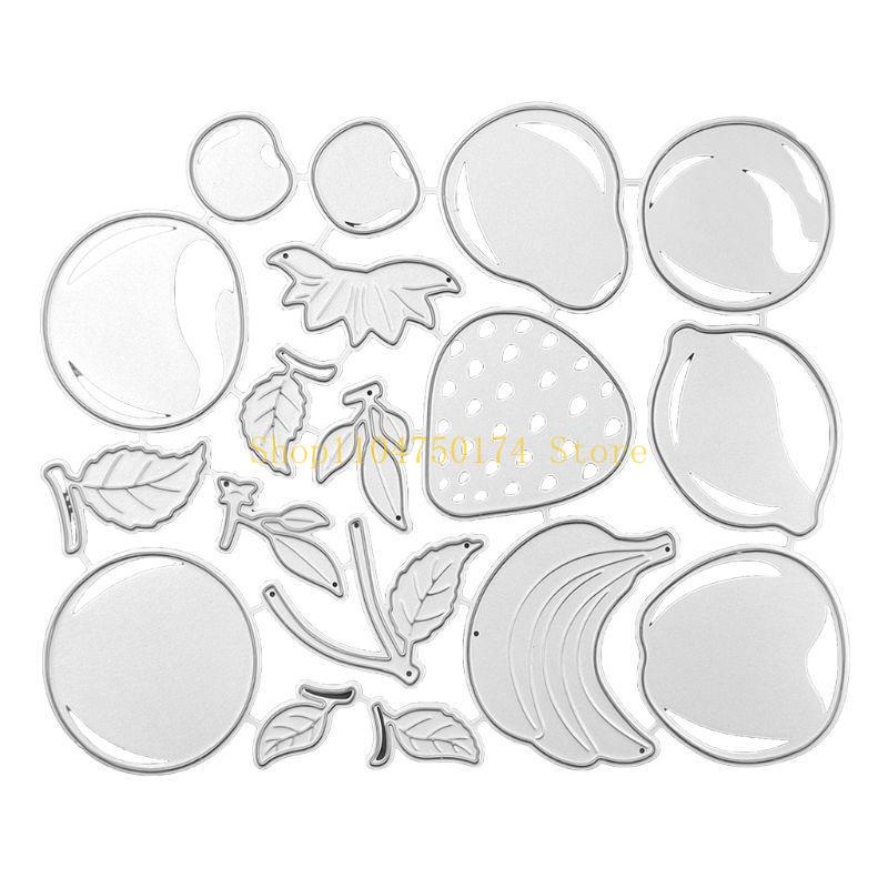 Фрукты Металлические Штампы-Высечки Трафарет Скрапбукинг DIY Альбом Штамп Бумажная Карточка Тиснение Декор Ремесло Распродажа