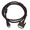 Кабель HD Multimedia Interface на DVI Кабель DVI 24+1 на HD Multimedia Interface для Raspberry Pi 1,4 м 4,6 фута