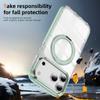 For iPhone 17 Pro Max Case Compatible with MagSafe Rotating Kickstand Shockproof TPU PC Acrylic Clear Phone Back Cover
