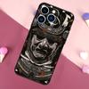 Чехол для телефона Воин Самурай Шлем Воина для iPhone 17 Pro Max 17 Air 16E 12 13 Mini 14 15 Plus 11 16 Pro Max Задняя крышка