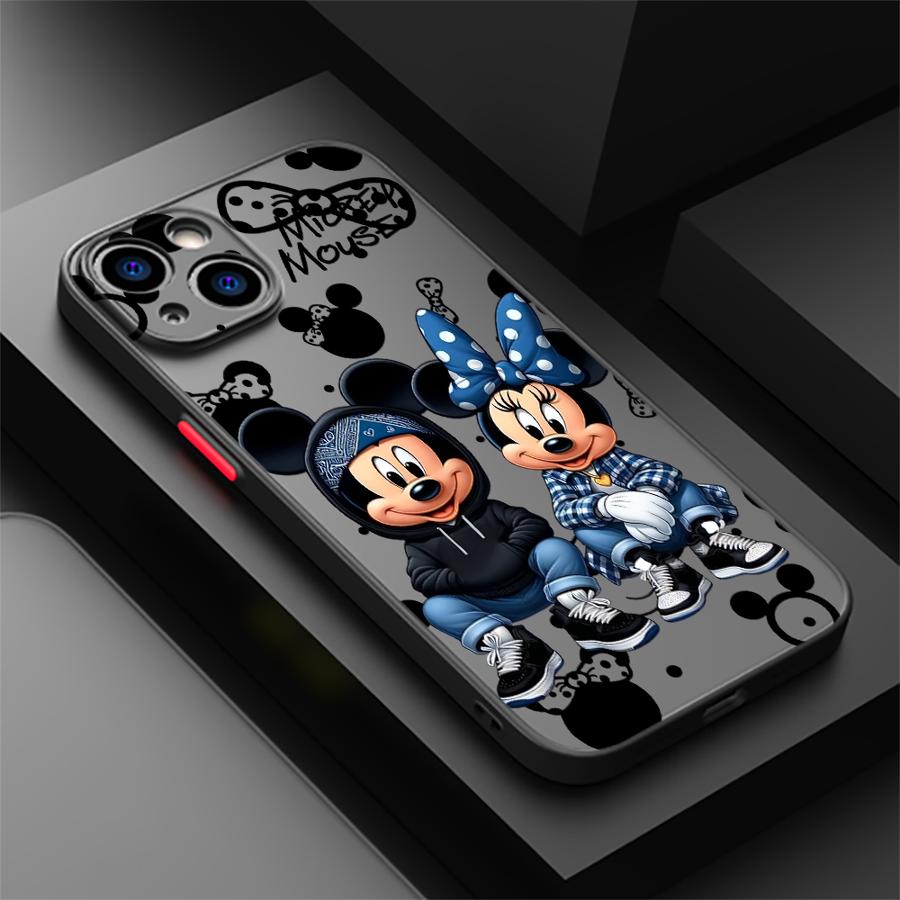 Модный задний чехол-кейс с Микки Маусом для iPhone 17 Pro Max 14 13 Mini 7 8 SE Air 17e 15 16 Plus 11 12 XS XR