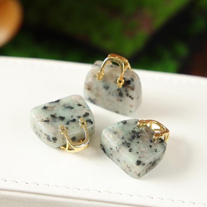 Аметист и Розовый Кварц Кристальная Подвеска Украшение для Сумки