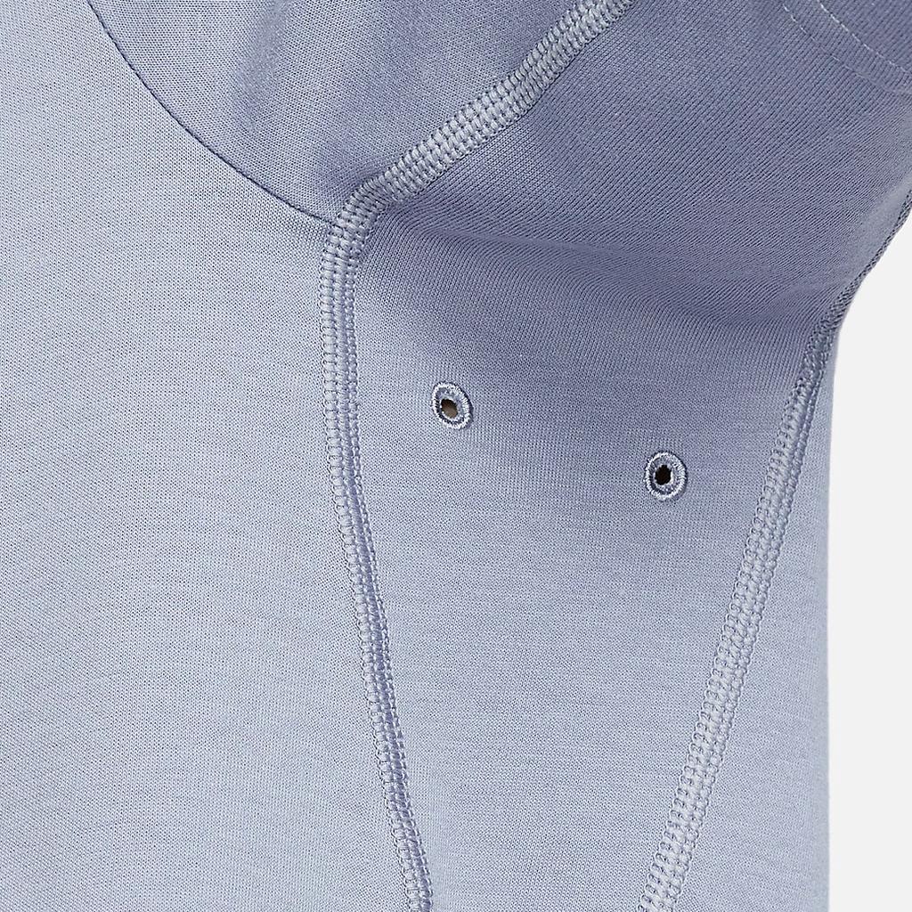 Nike Однотонная футболка с круглым вырезом и логотипом, мужские топы, синяя DV9832-493