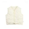 Cozy Quilted Baby Vest - Thick, Warm, Plus Velvet Outerwear for Spring & Autumn