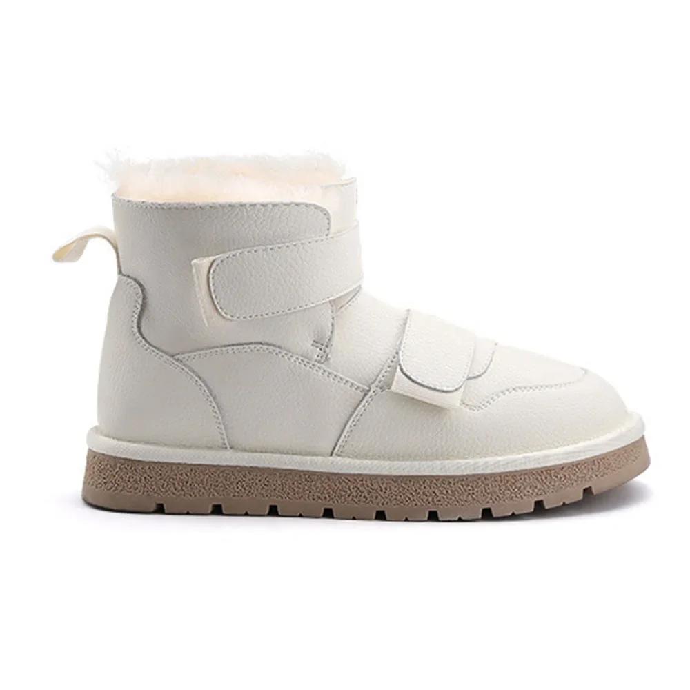 Fashion Snow Boots Women New Winter High Quality Plus Velvet Woman Shoes Warm Thick Cotton Short Boots Furry Ankle Boots Women