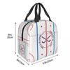Hockey Is Life Rink Insulated Lunch Bag for Kids School Cooler Thermal Food Box Tote Portable Lunch Boxes Container