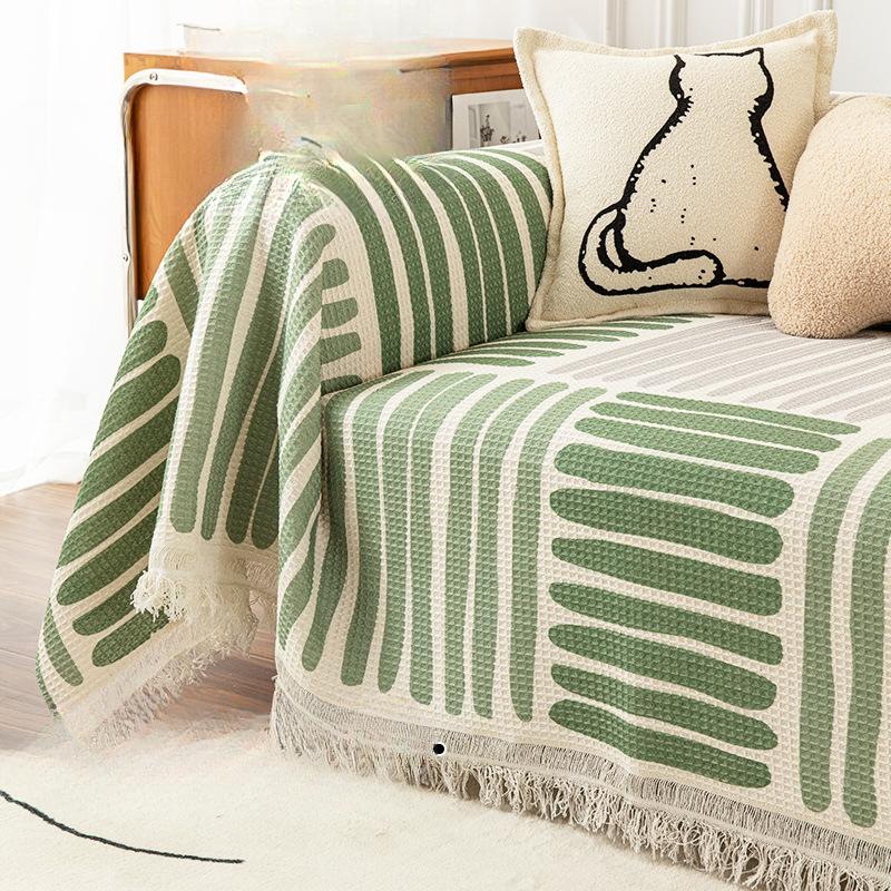 Sofa Cover Towel Ins Style Nordic Sofa Blanket Cover Towel All-Inclusive Universal Sofa Cover Four Seasons Universal Sofa Cushion