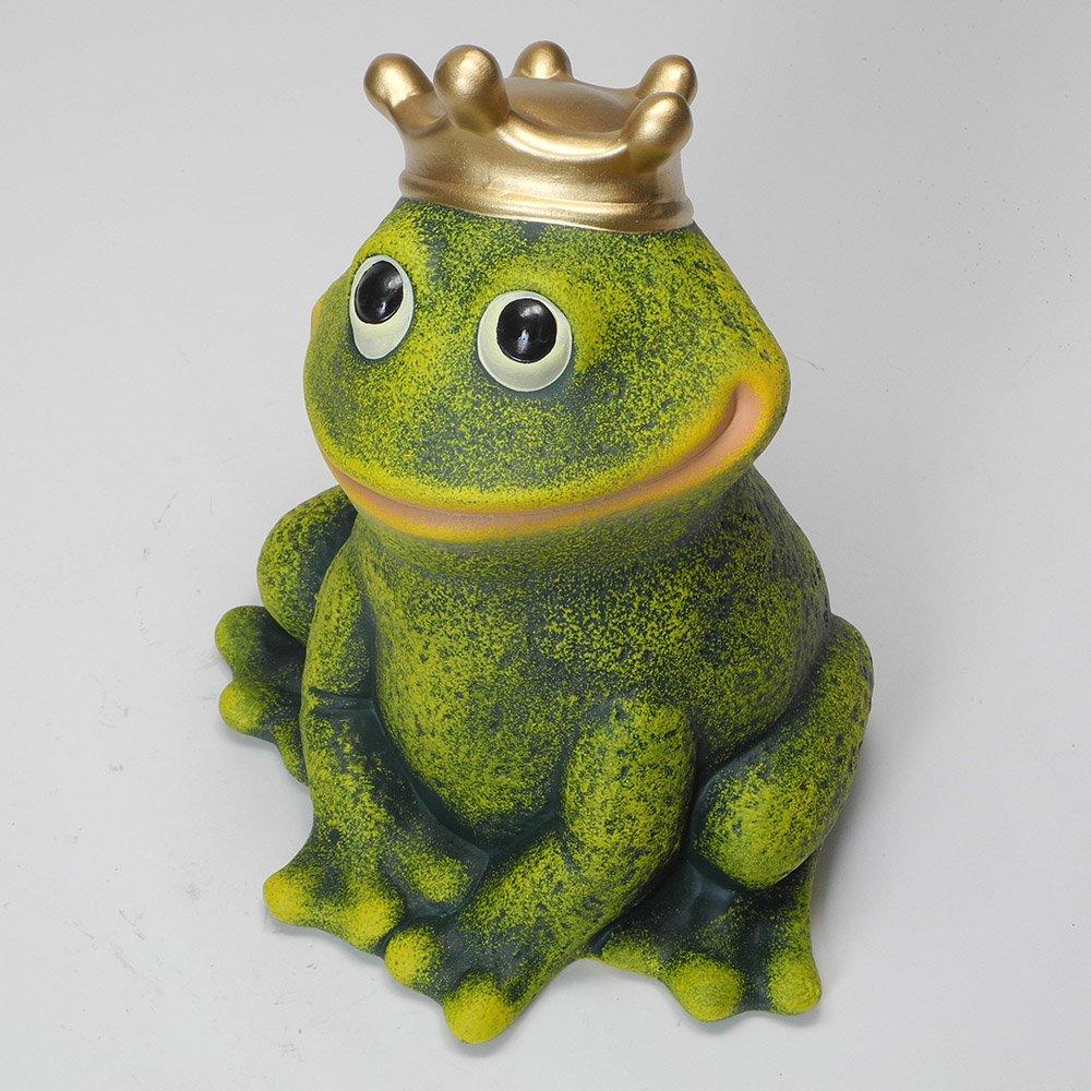 Лягушка-принцесса 24 см Лягушка Товары Украшение Лягушка Разные товары Сделано в Португалии Терракотовый орнамент pto-2310g