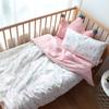 Baby Bedding Set For Newborns Soft Cotton Crib Bedding Set With Bumper For Girl Bed Linen For Kid Baby Nursery Decor Custom Made
