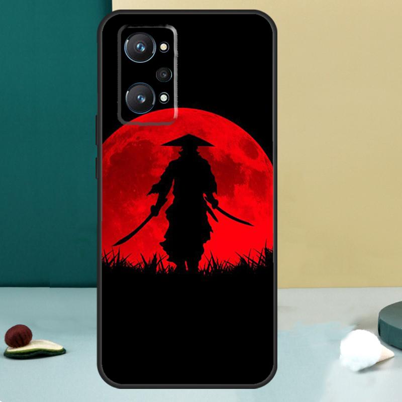 Япония Самурай Ниндзя Для Realme 11 10 12 13 14 Pro Plus GT 7 6 5 Pro GT 6T C67 C61 C53 C51 C21Y C25S C75 C55 Чехол