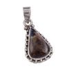 Natural Pietersite Gemstone 925 Solid Sterling Silver Jewelry Pendant 1.25" Q4l47