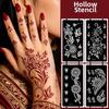 Lace Fake Tattoo Temporary Tattoo Template Legs Arm Henna Tattoo Decals  Women/Lady