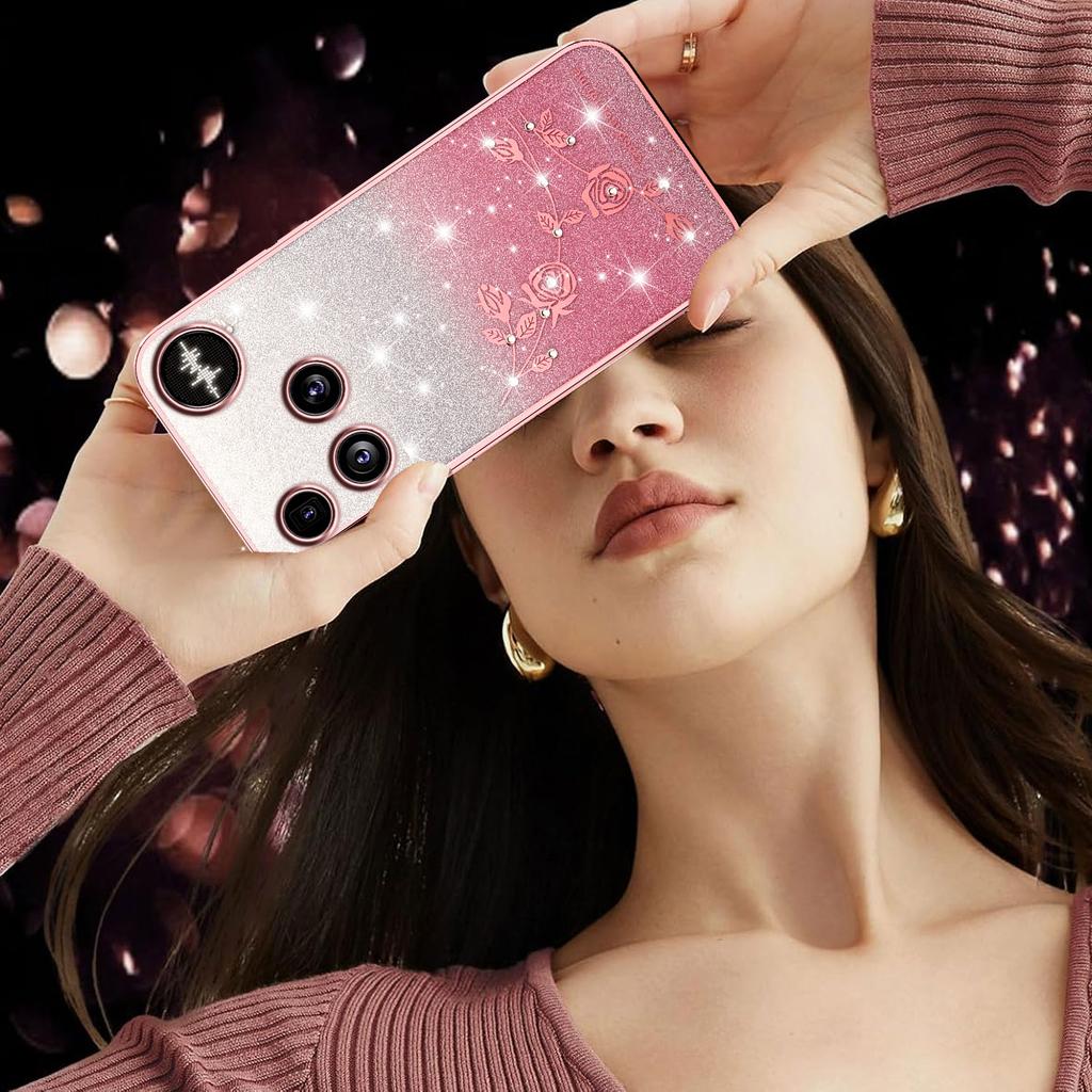 Ни за что Телефон (3) Чехол для 5G Цветок TPU Гибкий Градиентный Чехол для Телефона