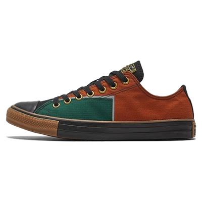 Кеды Chuck Taylor All Star с круглым носком, на шнуровке, низкие, парусиновые, унисекс, черные, цвета хаки